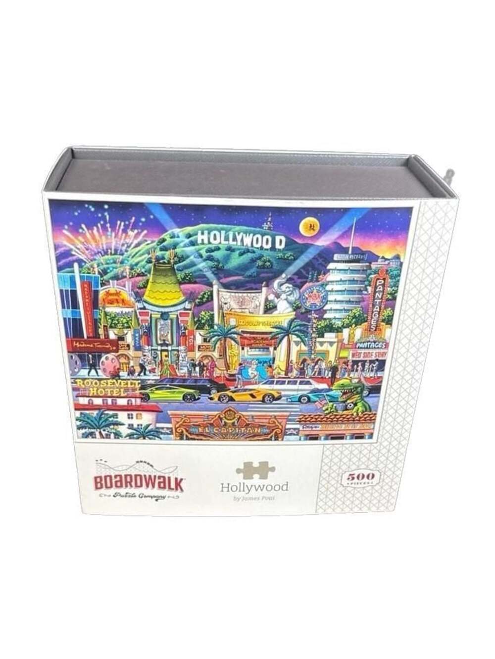 Boardwalk Puzzle Company Hollywood by James Poai 500 Piece Jigsaw Puzzle